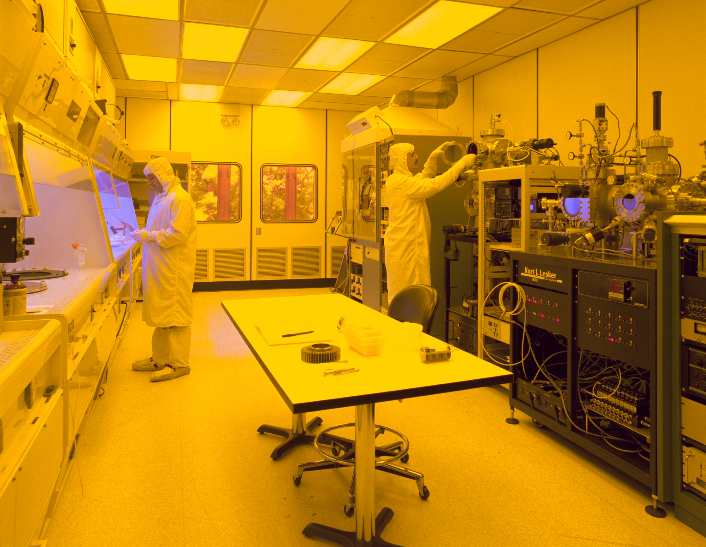 A clean room for semiconductor manufacturing
